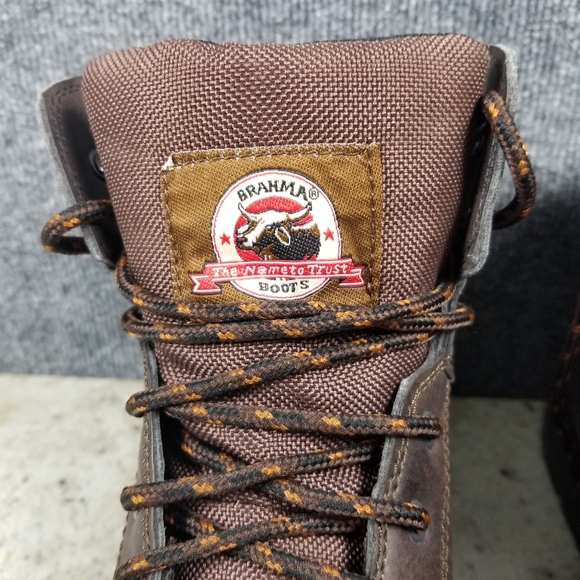 BRAHMA Men's Work Steel Toe Size 14 - Picture 4 of 12
